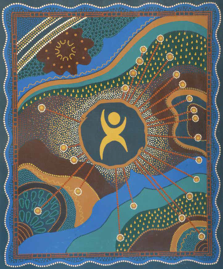 LifeTec Indigenous Art Poster